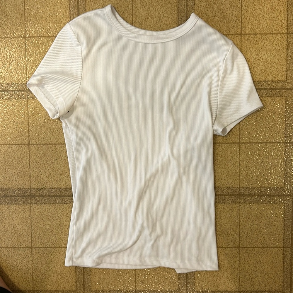 No Boundaries White Womens Shirt